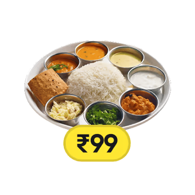 North Indian Thali – available for delivery on Food Restro in Nalanda